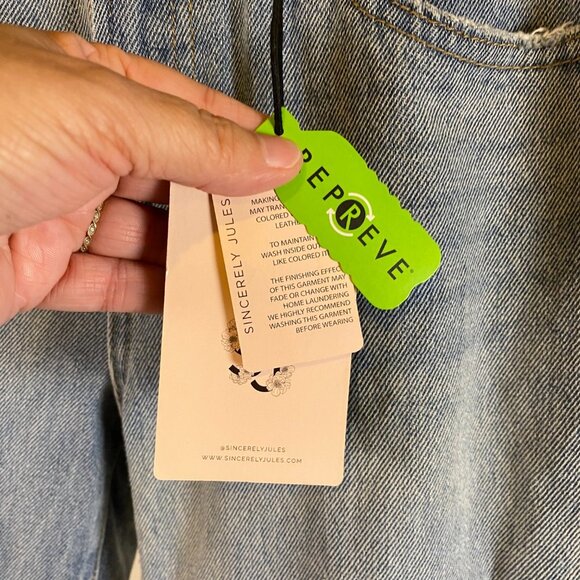 NWT Sincerely Jules High Rise Straight Jeans - Picture 4 of 10